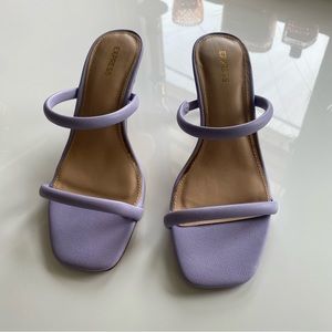 Lavender Express Heels - Like New